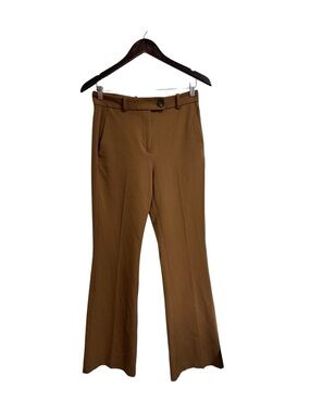 Zara Brown Flared Trousers EUC